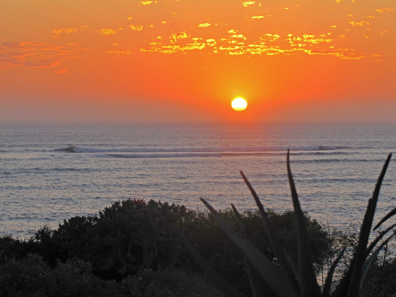 Coucher de soleil à Madagascar (Anakao)