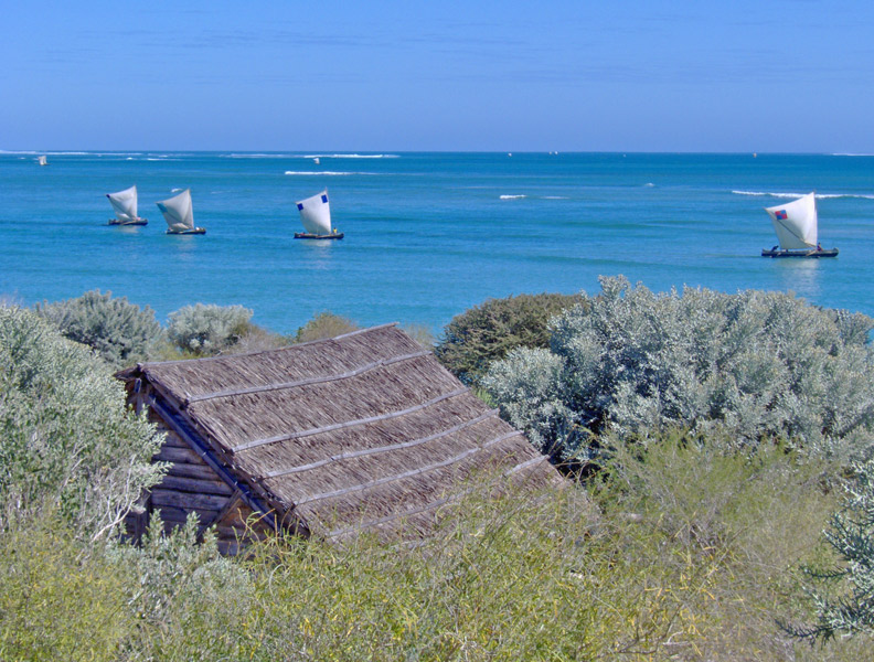 Vue sur la mer depuis Anakao, le spectacle est quotidien